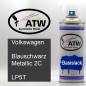 Preview: Volkswagen, Blauschwarz Metallic 2C, LP5T: 400ml Sprühdose, von ATW Autoteile West.